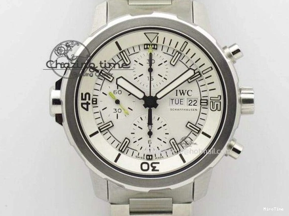 MIROTIME 0123 Portofino IW391001 SS ZK 1:1 Best Edition White Dial Silver Markers on Black Leather Strap A RelaxedFit 7139